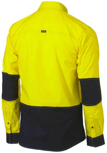 Picture of Bisley, Flx & Move™ Two Tone Hi Vis Utility Shirt